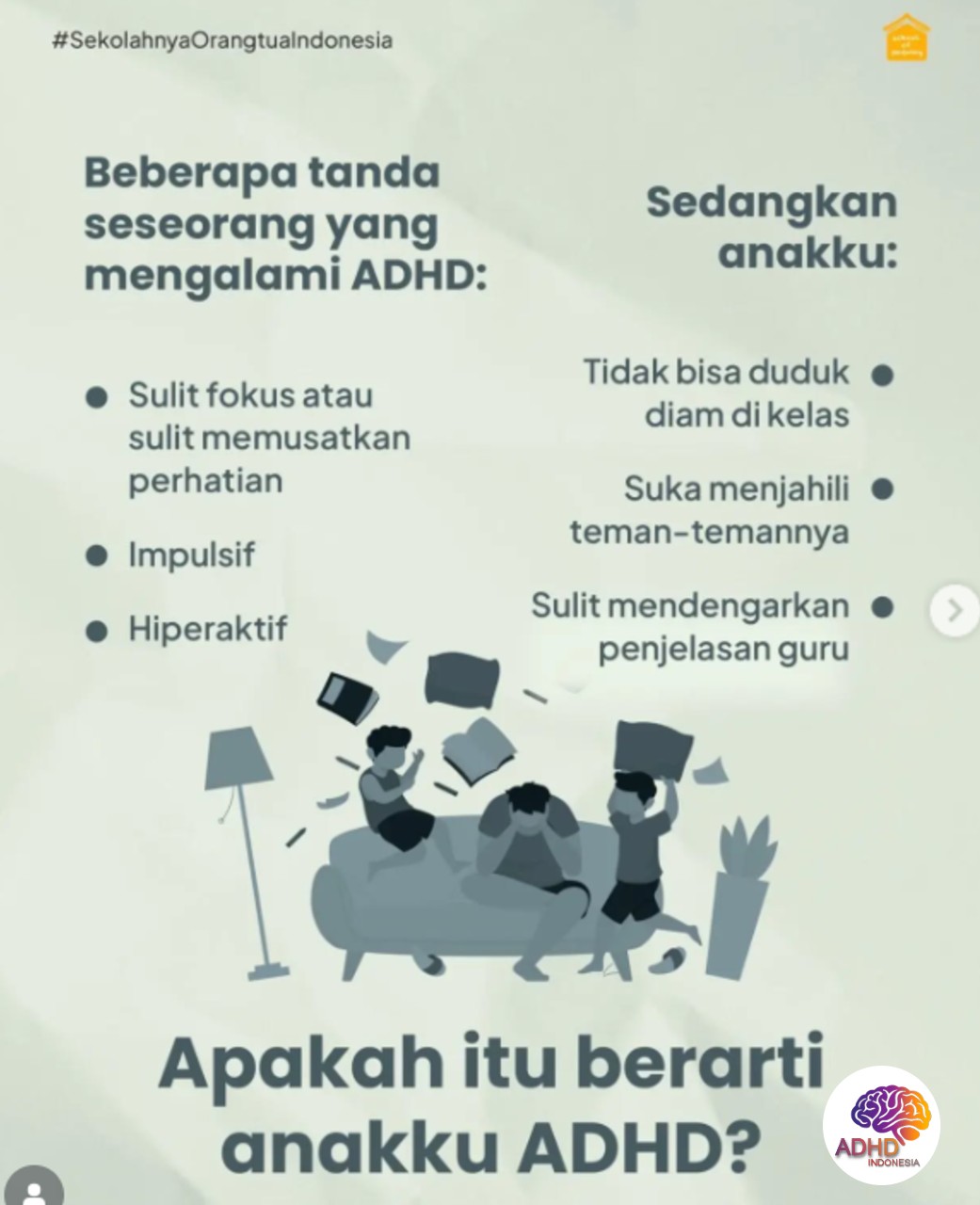Ciri dan Gejala ADHD pada Anak Usia Dini di Kabupaten Purbalingga