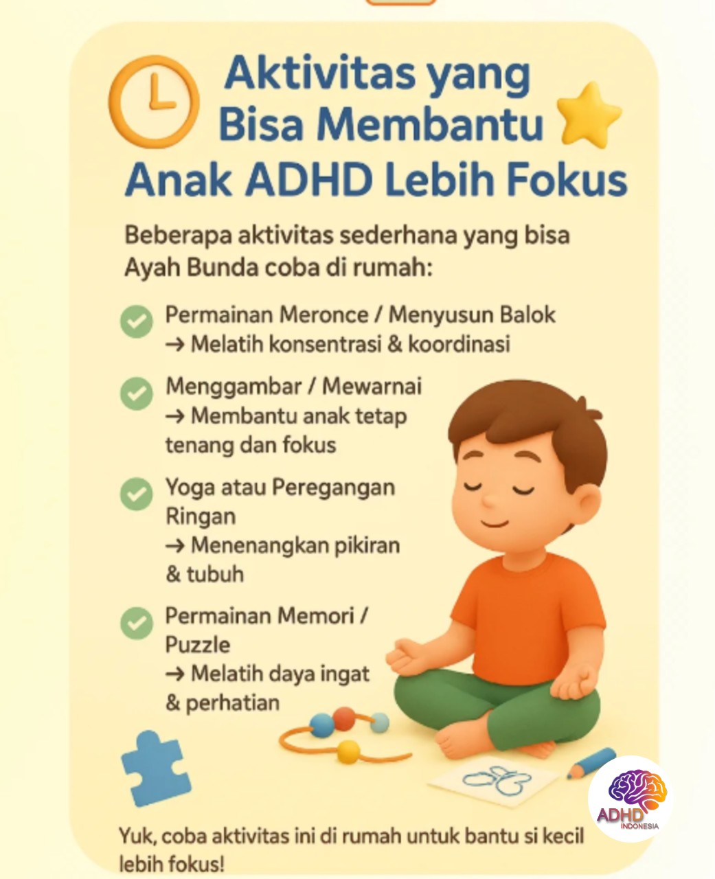 Pendekatan Edukatif yang Tepat untuk Anak ADHD di Kabupaten Purbalingga